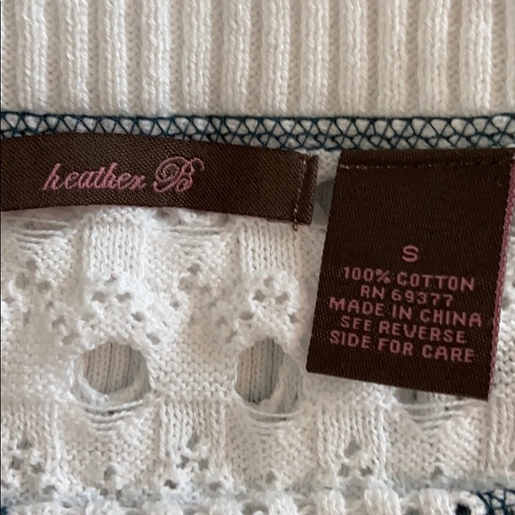 Heather B Eyelet Tunic-EUC - Picture 7 of 9